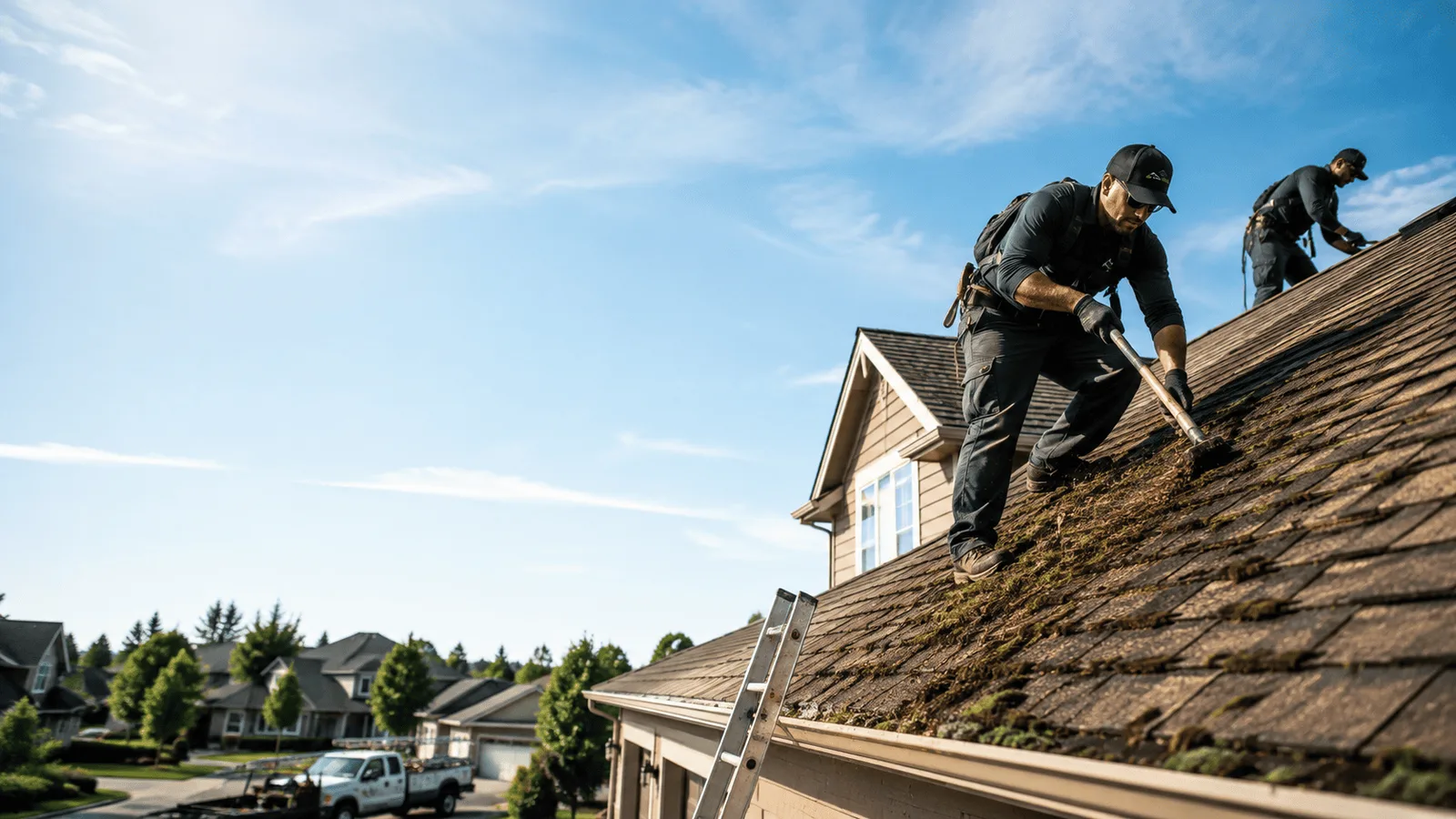 Roof Moss Removal in Bellingham, MN near me